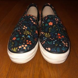 Ked’s Rifle Paper Company Triple Decker Slip-On